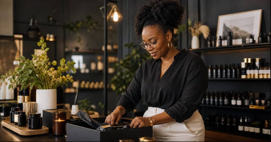 Real small business owner scene illustrating what to write on your about page