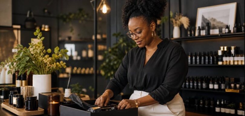 Real small business owner scene illustrating what to write on your about page